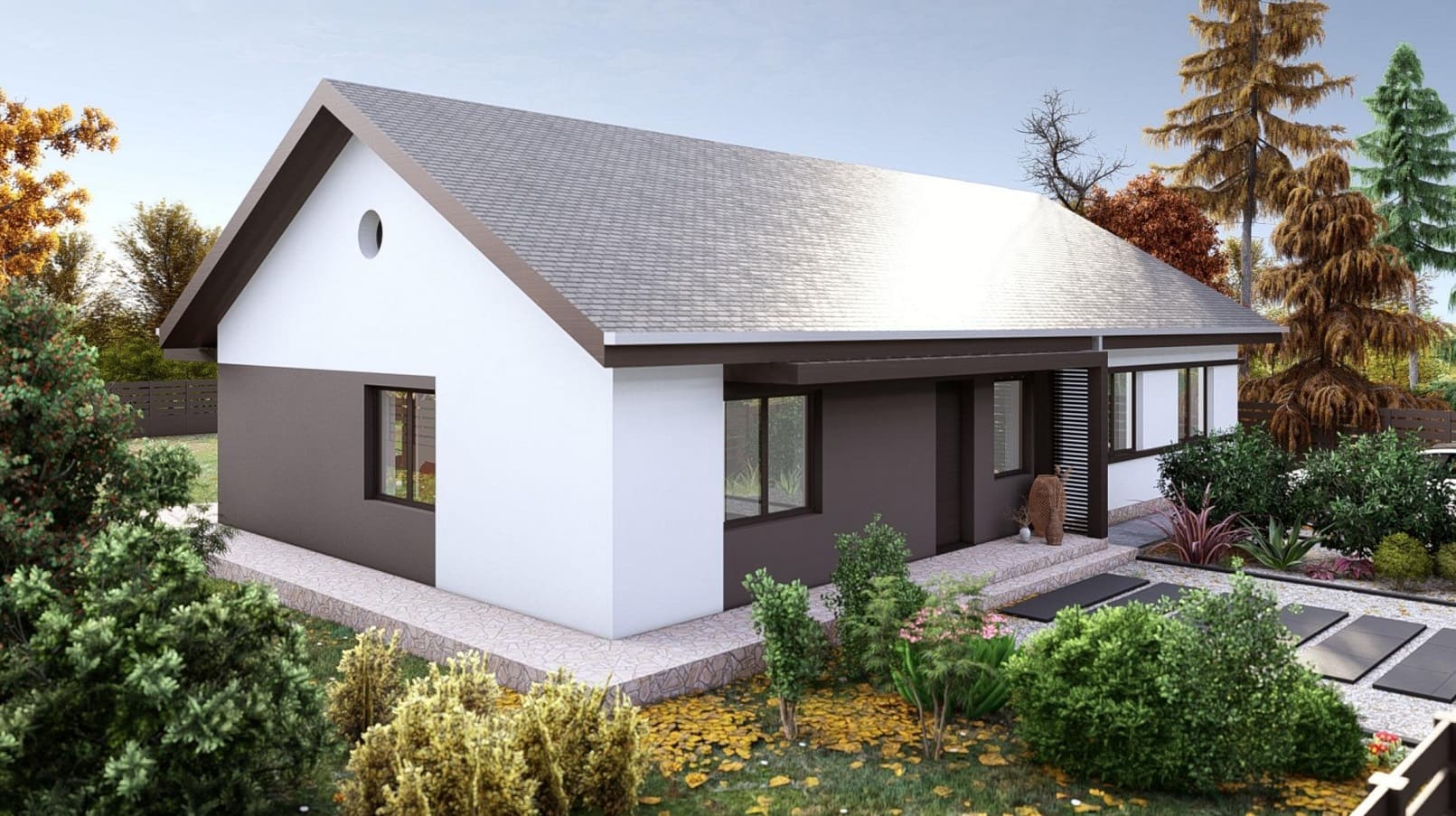 Проект дома из газобетона